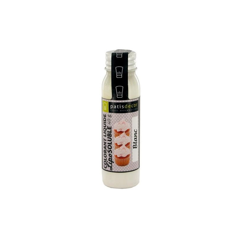 Colorante Liquido Liposoluble Blanco 40g