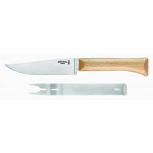 Cuchillo de queso y tenedor Opinel