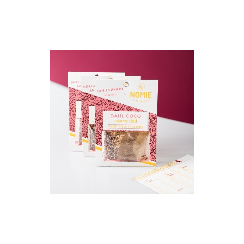 Mezcla de especias para Masoor Dalh – dalh de coco - paquete de 30 gr