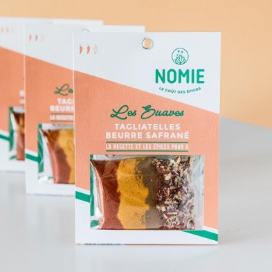 Mezcla de especias para Tagliatelle con mantequilla de azafrán  paquete de 40 gr