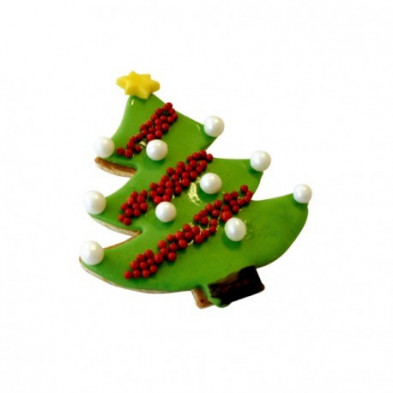 Cortador de galletas de acero inoxidable Árbol de Navidad