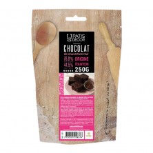 Chocolate  de cobertura Negro de Ecuador 76% Barry 250 g