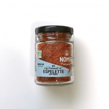 Pimentón de Espelette Bio.  Nomie Epice 40 gr