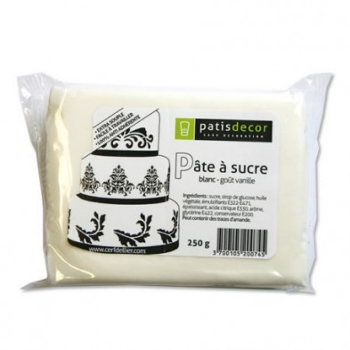 FONDANT BLANCO  250 gr - Pastidecor