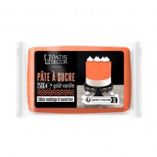 Fondant naranja 250 gr - Pastidecor