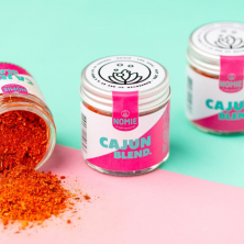 Mezcla de especias Cajún - Tarro de cristal 60 ml