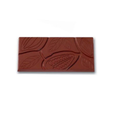 Molde de tableta de chocolate decoración vaina de chocolate