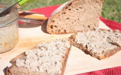 Receta de rillettes de sardinas asadas