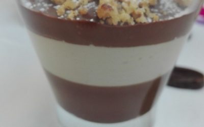 Receta: vasitos cafe-chocolate