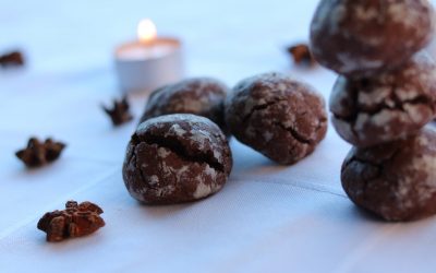 Receta: Crinkles de chocolate