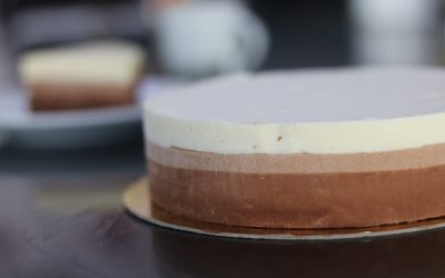 Receta: Tarta de tres chocolates de Valrhona