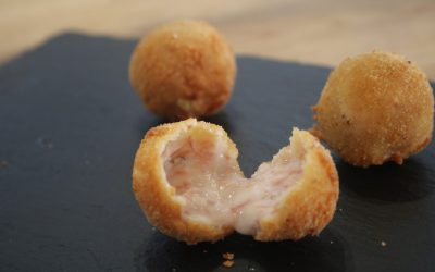 Receta de croquetas líquidas de Jamón