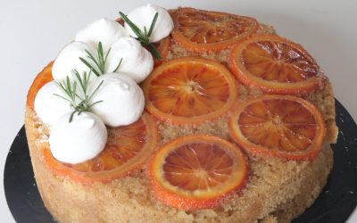 Bizcocho de Naranjas y Romero