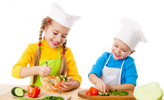 talleres de cocina para niños