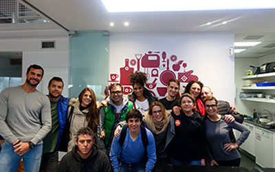 Cooking Party en Madrid con amigos